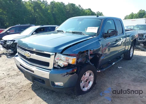 2010 Chevrolet Silverado 1500 Lt из США, поврежденный, VIN 1GCSKSE36AZ135417